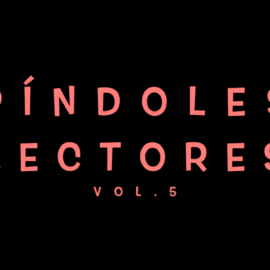 PÍNDOLES LECTORES VOL.5