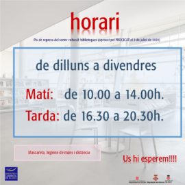 Fase de represa a la Biblioteca